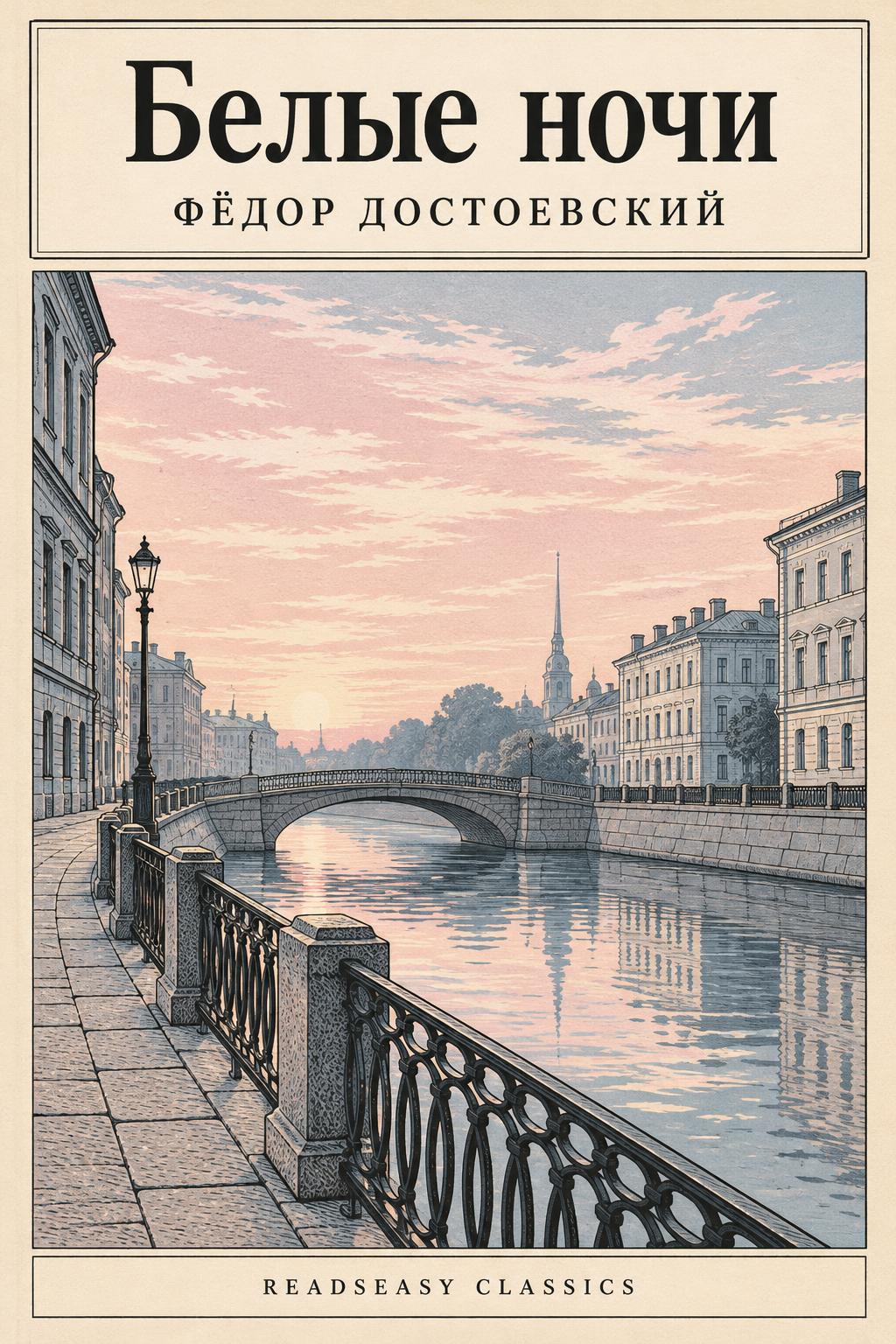 Cover of Белые ночи (B1 simplified edition)