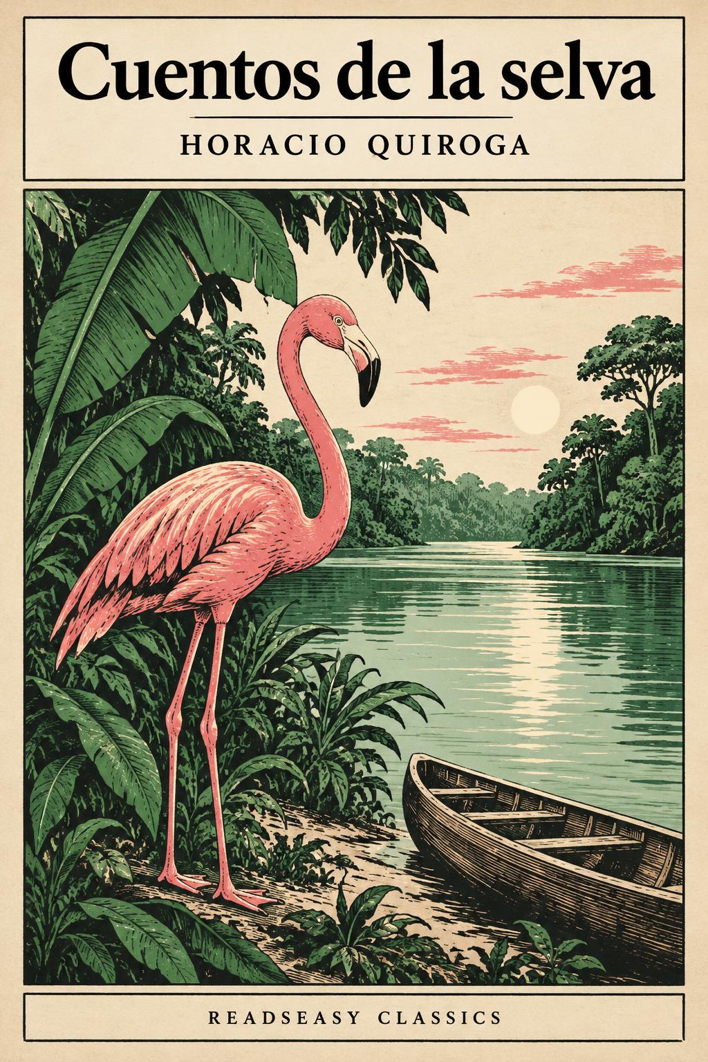 Cover of Cuentos de la selva (B2 simplified edition)