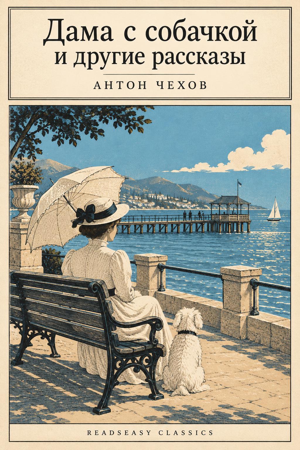 Cover of Дама с собачкой и другие рассказы (B1 simplified edition)