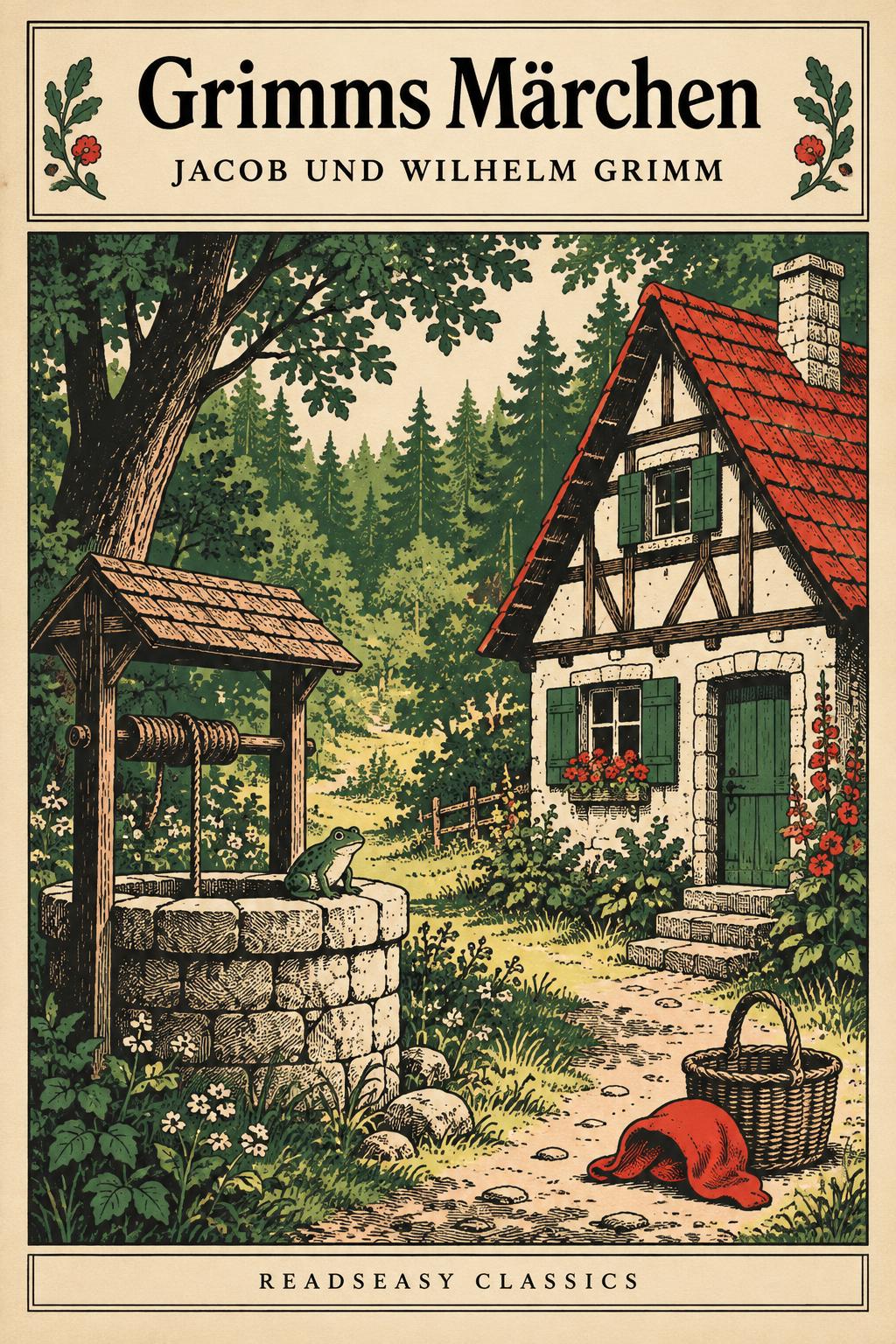Cover of Grimms Märchen (B1 simplified edition)