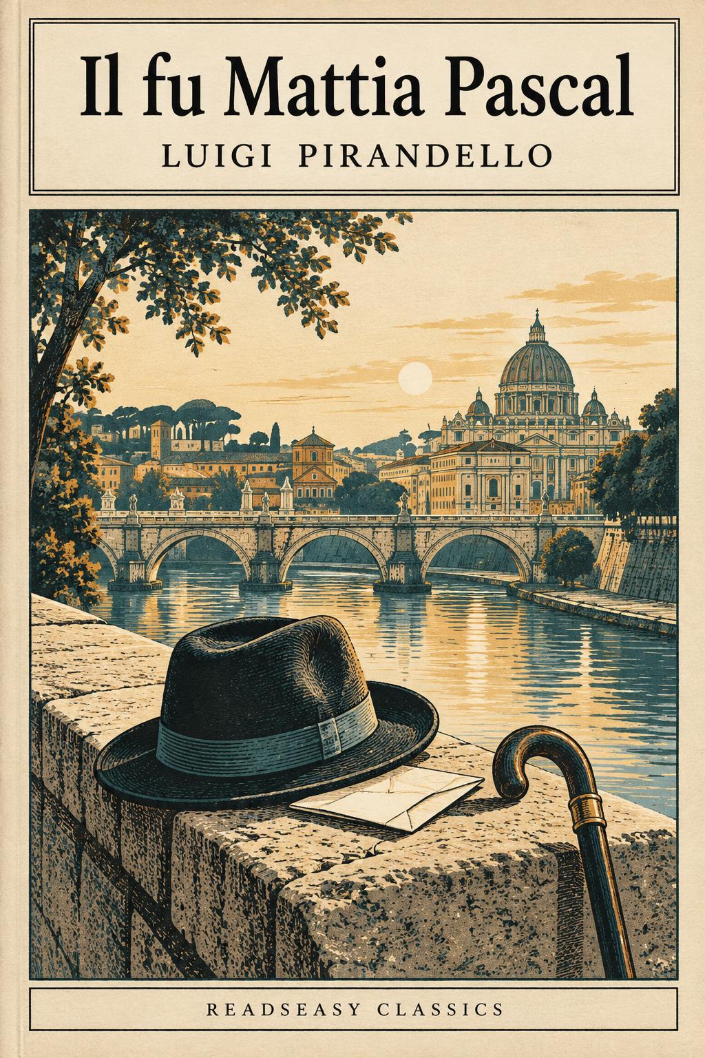 Cover of Il fu Mattia Pascal (B1 simplified edition)