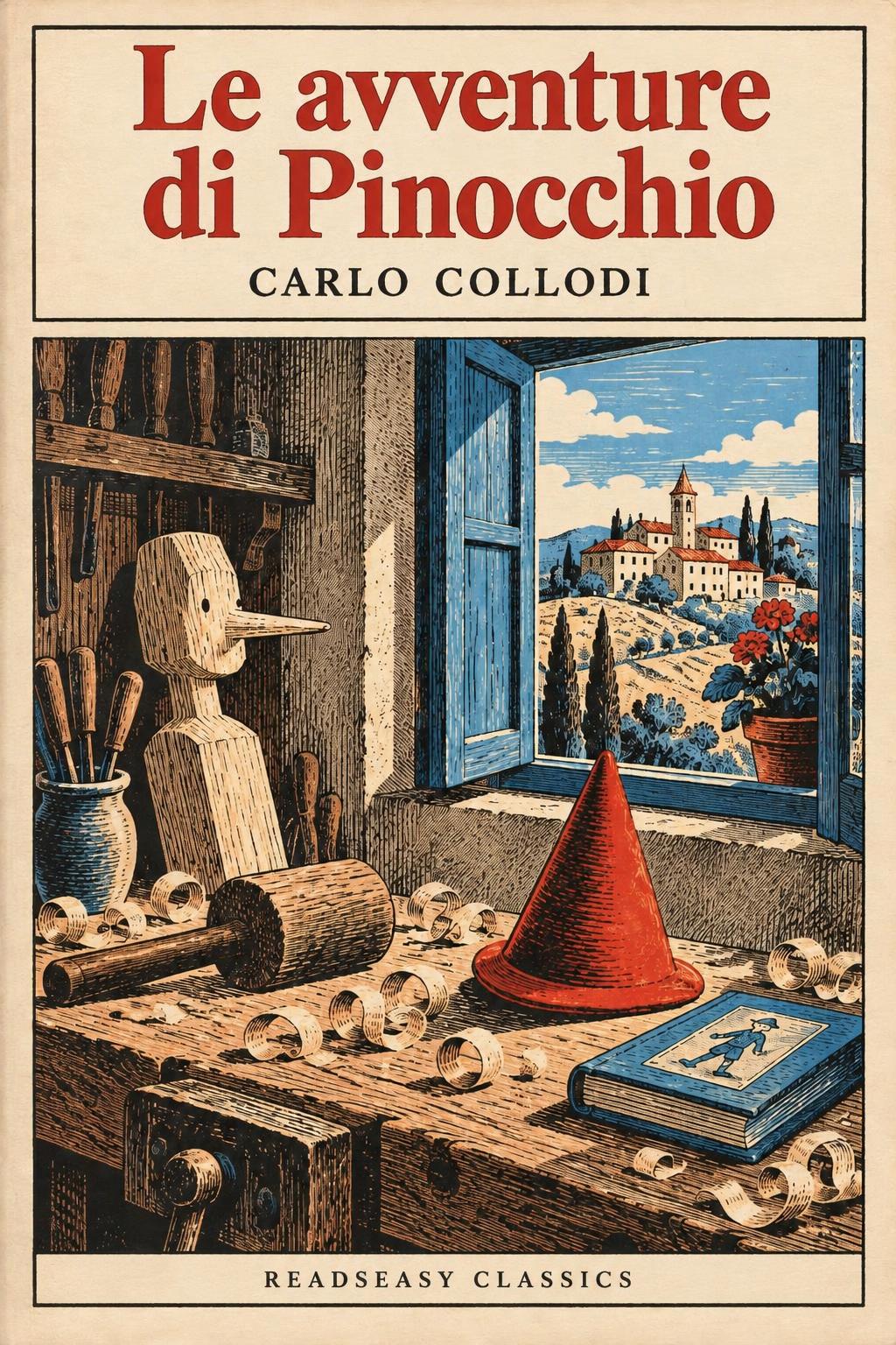 Cover of Le avventure di Pinocchio (A2 simplified edition)
