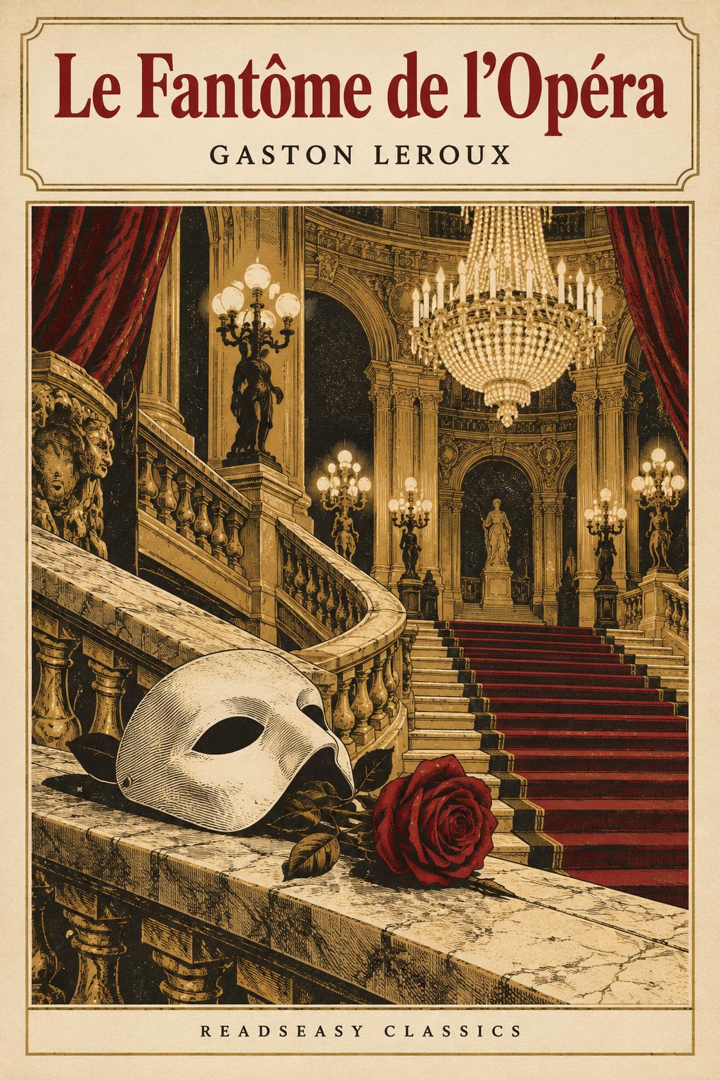 Cover of Le Fantôme de l'Opéra (B1 simplified edition)