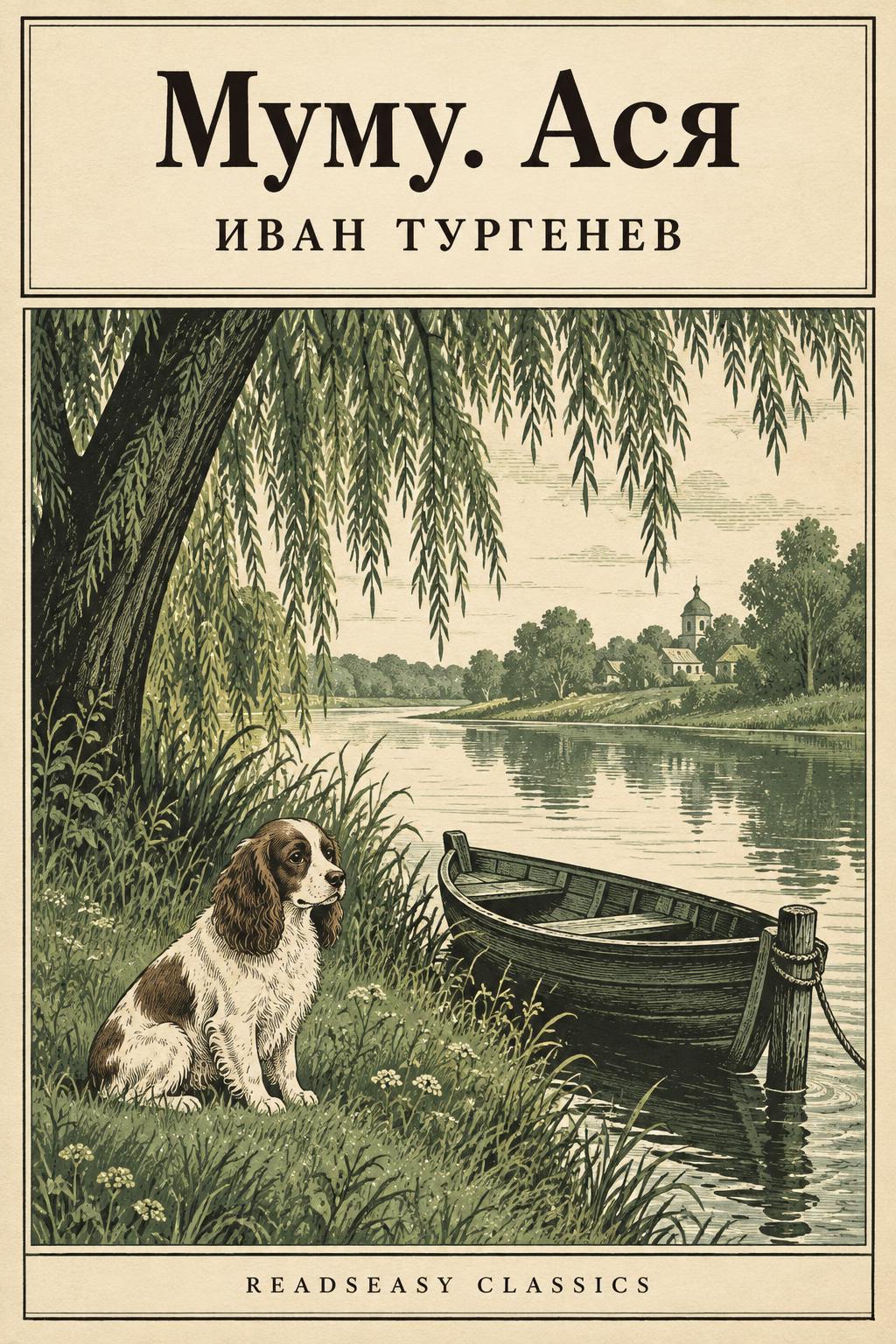 Cover of Муму. Ася (B1 simplified edition)