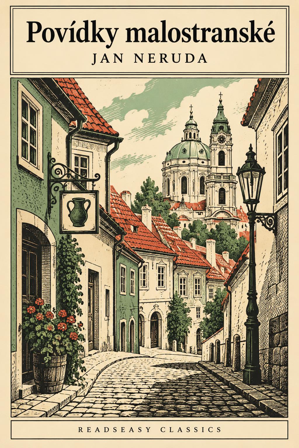 Cover of Povídky malostranské (B1 simplified edition)