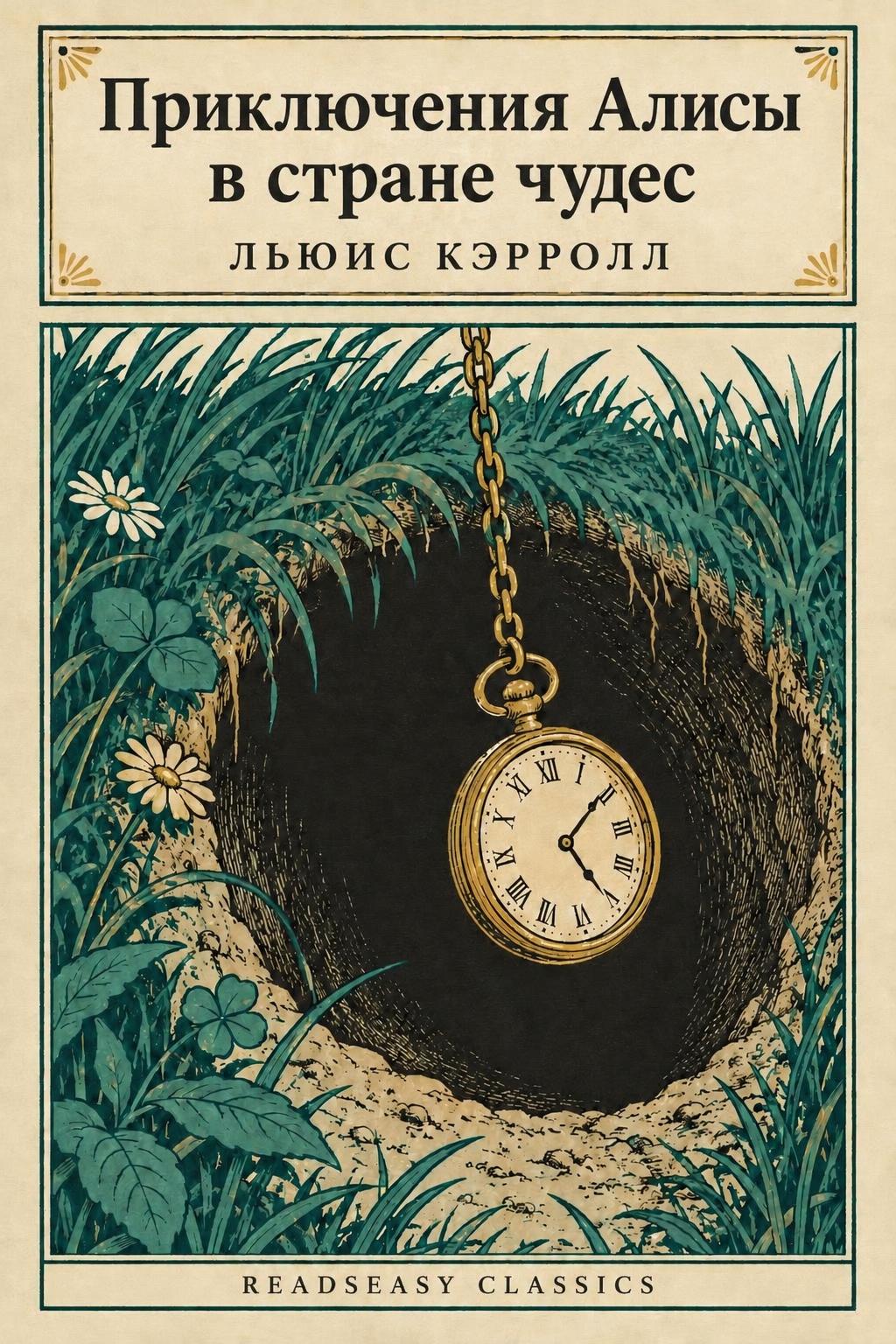 Cover of Приключения Алисы в стране чудес (B1 simplified edition)
